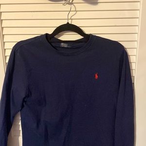 Mens Ralph Lauren long sleeve shirt dark blue